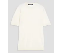 Silk jersey T-shirt - White