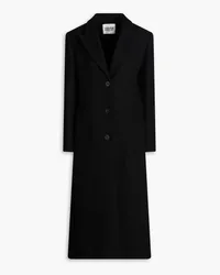 Claudie Pierlot Wool-blend twill coat - Black Black