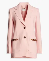 Zimmermann Embellished woven blazer - Pink Pink