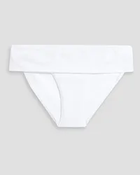 Melissa Odabash Brussels stretch-piquè low-rise bikini briefs - White White