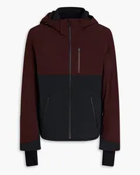 Aztech Mountain Ajax two-tone hooded ski jacket - Burgundy Burgundy