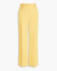 Jacquemus Cordao linen-blend straight-leg pants - Yellow Yellow