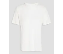 Linen-jersey T-shirt - White