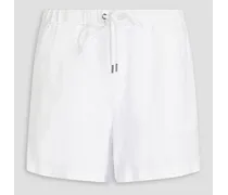 Linen shorts - White