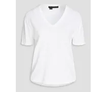 Slub cotton-jersey T-shirt - White