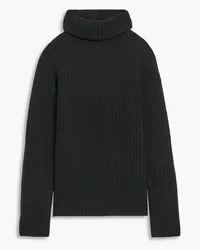 arch4 Farm Lane ribbed cashmere turtleneck sweater - Black Black