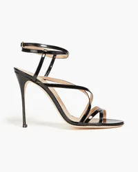 Sergio Rossi Patent-leather sandals - Black Black