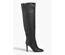 Kubrick 105 pebbled-leather over-the-knee boots - Black