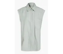 Maldo oversized twill shirt - Gray