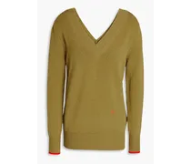 Cashmere-blend sweater - Green