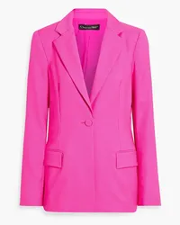 Oscar de la Renta Neon wool and mohair-blend blazer - Pink Pink