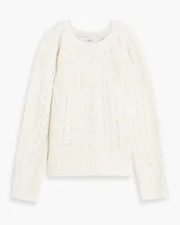 IRO Jaos cable-knit sweater - White White