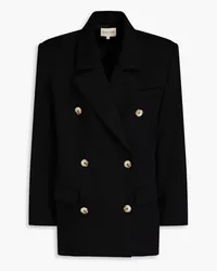 Loulou Studio Harat oversized double-breasted wool-blend blazer - Black Black