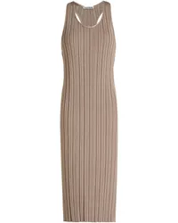 Acne Studios Ribbed jersey dress - Neutral Neutral