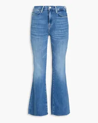 Frame Denim Le Easy high-rise flared jeans - Blue Blue