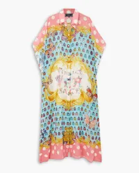 Versace Printed chiffon coverup - Multicolor Multicolor