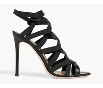 Gianvito Rossi Rachel leather sandals - Black Black