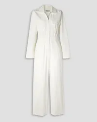 Rivet Utility Looker cotton-canvas jumpsuit - White White