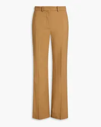 Joseph Morissey wool-blend twill straight-leg pants - Brown Brown