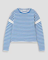 Alex Mill Striped cotton sweater - White White