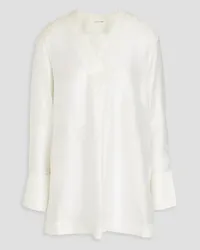 By Malene Birger Okeniah Lyocell-blend voile blouse - White White