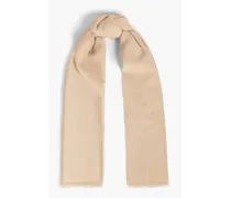 Wool-gauze scarf - Neutral