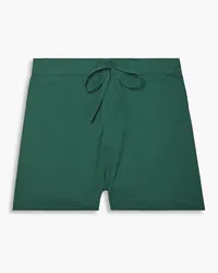 bassike Cotton-poplin shorts - Green Green