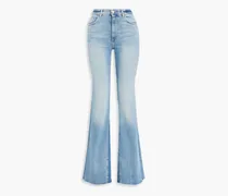 Rachael high-rise flared jeans - Blue