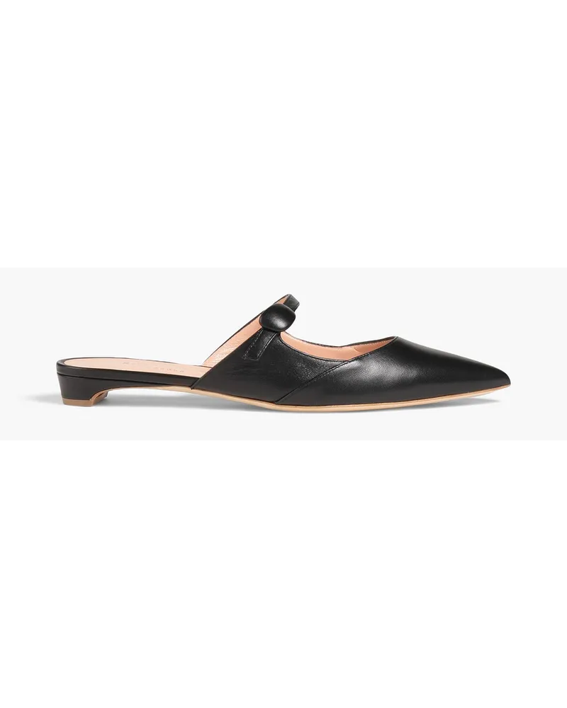 Rupert Sanderson Leather mules - Black Black