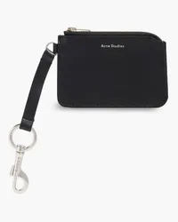 Acne Studios Anina leather coin purse - Black Black