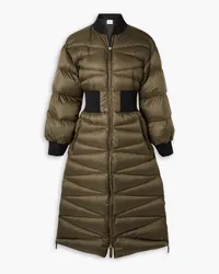 KHAITE Jermaine quilted shell down coat - Green Green