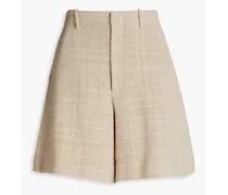 Paccas cotton-blend gauze shorts - Neutral