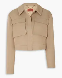 Altuzarra Zultan cropped canvas jacket - Neutral Neutral