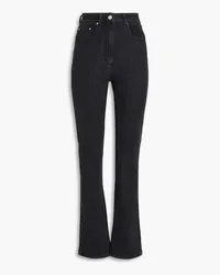 ROTATE Birger Christensen High-rise slim-leg jeans - Black Black