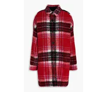 Checked flannel jacket - Red