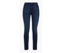 Hoxton high-rise skinny jeans - Blue