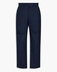 Jacquemus Cotton-blend twill cargo pants - Blue Blue