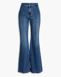 Alice + Olivia Alice Olivia - Dylan high-rise flared jeans - Blue Blue