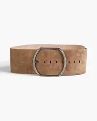 Brunello Cucinelli Nubuck belt - Neutral Neutral