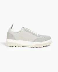 Thom Browne Field canvas and twill sneakers - Gray Gray