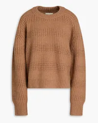 Loulou Studio Duba oversized ribbed cashmere sweater - Brown Brown