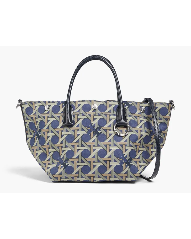 Tory Burch Printed shell tote - Blue Blue