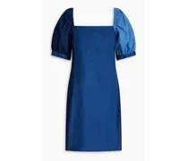 Lexie cutout denim mini dress - Blue