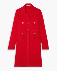 CORMIO Tura wool midi shirt dress - Red Red