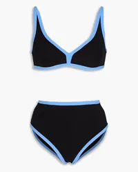 Lisa Marie Fernandez Maria stretch-crepe bikini - Black Black