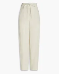 Vince Crinkled TENCEL™-blend wide-leg pants - Green Green