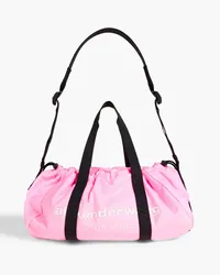 Alexander Wang Primal printed shell duffle bag - Pink Pink