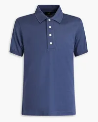 Dunhill Cotton-jersey polo shirt - Blue Blue