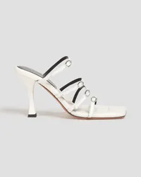 Proenza Schouler Leather mules - White White