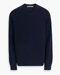 Acne Studios Wool and cashmere-blend sweater - Blue Blue